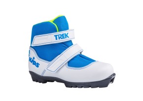 лыжные ботинки детские TREK Kids2 белый (лого синий) N