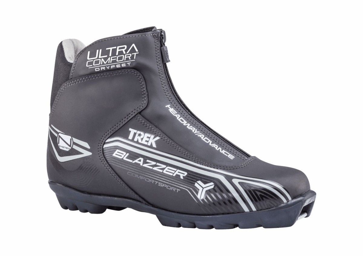 лыжные ботинки TREK BlazzerComfort4 черный (лого серый) N