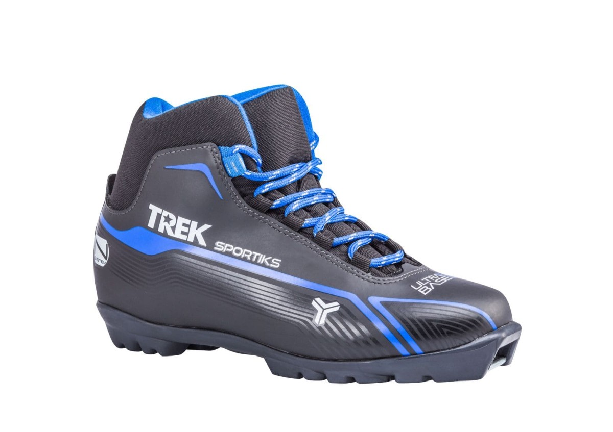 лыжные ботинки TREK Sportiks3 черный (лого синий) N-1