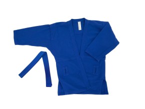 Куртка для самбо синяя