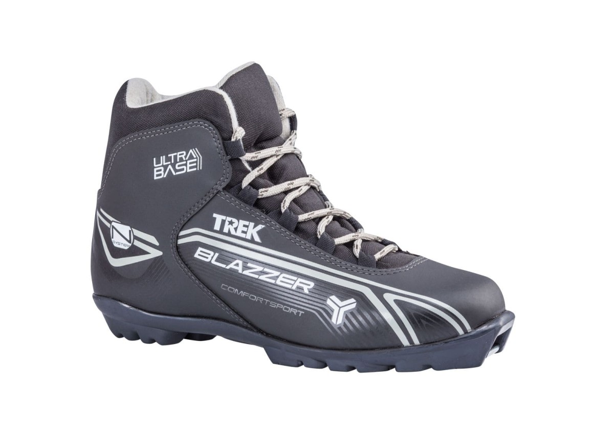 лыжные ботинки TREK Blazzer4 черный (лого серый) N