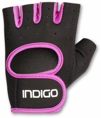 Перчатки для фитнеса женские INDIGO неопрен
