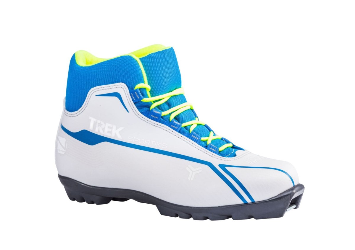 лыжные ботинки TREK Sportiks5 белый (лого синий) N