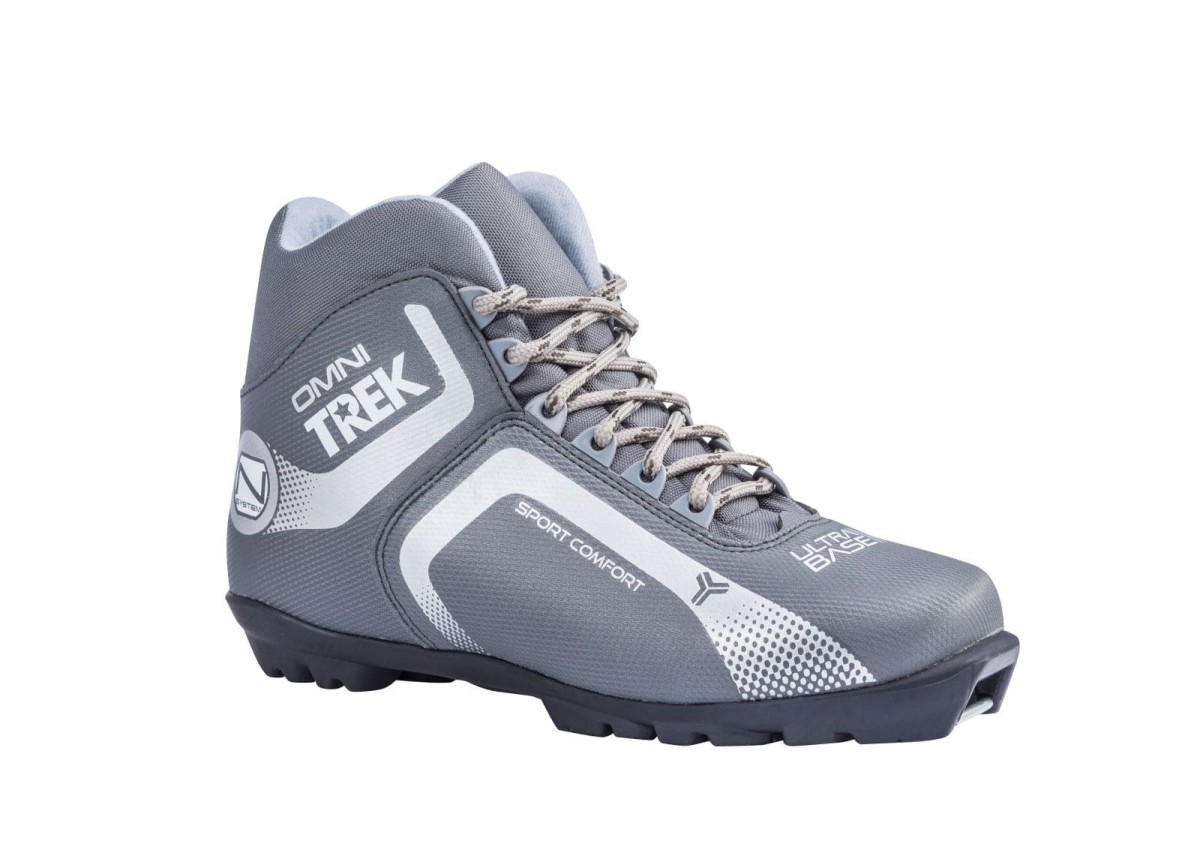 лыжные ботинки TREK Omni6 металлик (лого серебро) N
