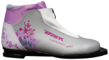 Ботинки лыжные TREK Lady Comfort ИК (серебро, лого белый)