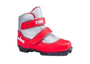 лыжные ботинки детские TREK Kids1 красный (лого белый) N-1